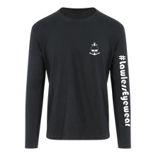 Load image into Gallery viewer, Black Logo Long Sleeve Tee